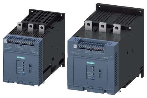 Софт-стартер SIEMENS 132KW, 250A, аналогов изход, , контрол по 3 фази - 3RW5244-6AC14