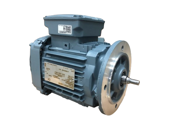 Електродвигател 0.55kW, 1500, B5, 80, алуминиев, SEW, IE3, DRN80MK4/FG, output shaft 12mm