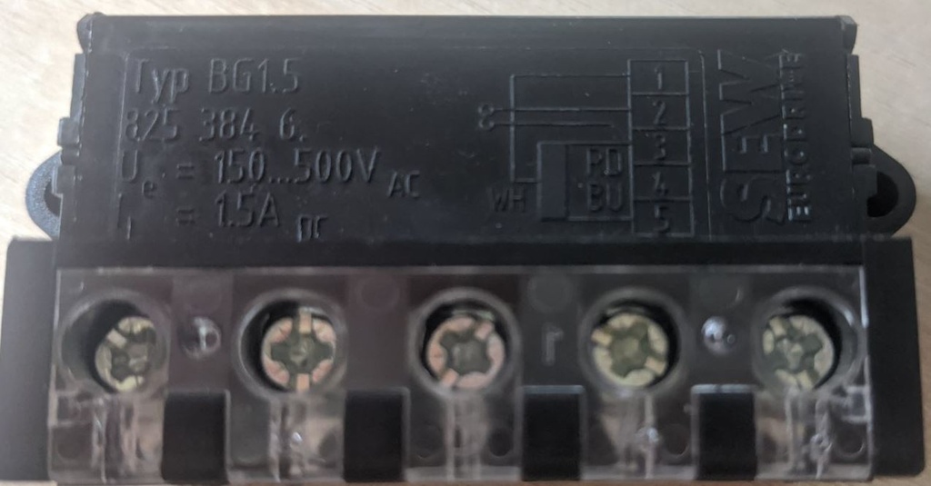 Токоизправител SEW BG1.5 черен