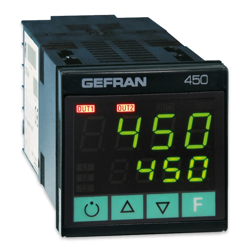 Температурен PID регулатор Gefran 450-R-R-1, 2 релета, 100-240 V AC