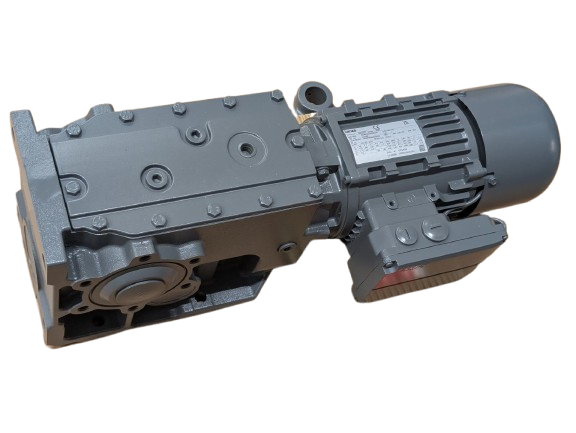 Конусно-цилиндричен мотор-редуктор 0.75kW, i=227.045, g500-B820, m550-P80/M4 със спирачка, LENZE