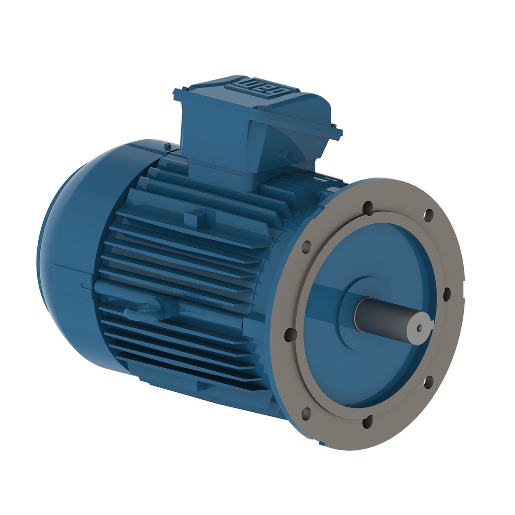 Електродвигател 0.55kW, 3000, B5, 71, чугунен, WEG W22, IE3