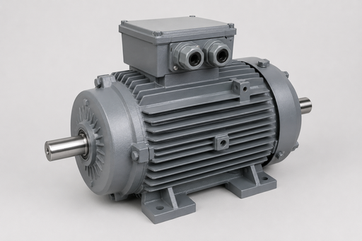 Електродвигател 11kW, 1000, B3, 160, алуминиев, VALIADIS с двоен вал